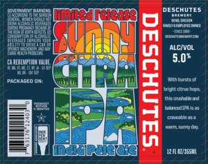 Deschutes Brewery Sunny Citra IPA