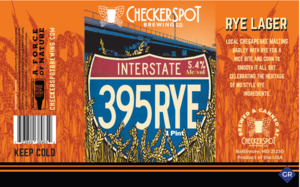 Checkerspot Brewing 395 Rye