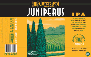 Checkerspot Brewing Juniperus