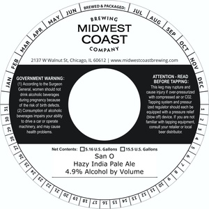 Midwest Coast Brewing Company San O