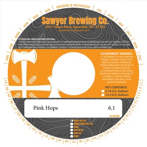 Sawyer Brewing Co Pink Hops May 2023