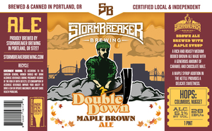Stormbreaker Brewing Double Down Maple Brown May 2023