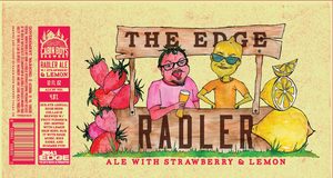 Cabin Boys Brewery The Edge Radler Ale With Strawberry & Lemon May 2023