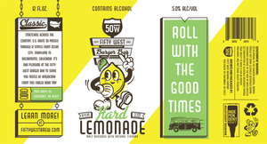 Fifty West Brewing Company Hard Lemonade May 2023