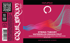 Equilibrium Brewery String Theory Watermelon Dragonfruit May 2023