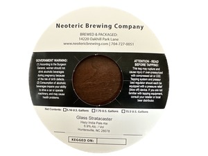 Neoteric Brewing Company Glass Stratacaster