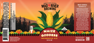 Mad River Brewing Maize Goddess Indigenous Ale May 2023