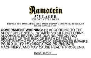 Ramstein 575 Lager May 2023