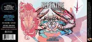 Nepenthe Brewing Co. Mallet American Lager May 2023