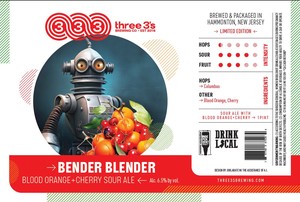 Bender Blender Blood Orange + Cherry May 2023