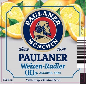 Paulaner Weizen-radler May 2023