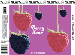 Newport Craft Brewing Co. Berry Sour May 2023