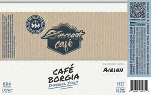 Oakshire Brewing Overcast Espresso Stout Cafe Borgia