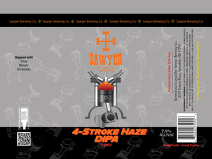 Sawyer Brewing Co 4-stroke Haze Dipa May 2023