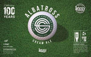 Levity Brewing Company Albatross Cream Ale May 2023
