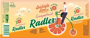 Second Line Brewing Grapefruit Radler May 2023