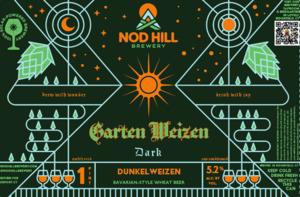 Nod Hill Brewery Garten Weizen Dark May 2023