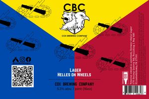 Cox Brewing Company Helles On Wheels May 2023