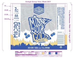 Minnesota Gold Micro Blueberi Blueberi
