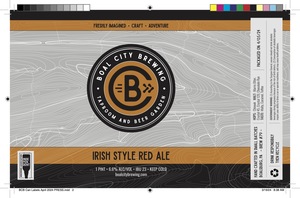 Boal City Brewing Irish Style Red Ale March 2024