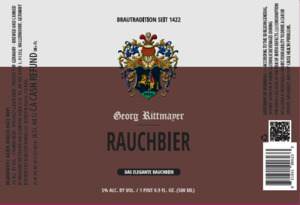 Georg Rittmayer Rauchbier March 2024