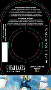 Great Lakes Brewing Co Commodore Perry IPA