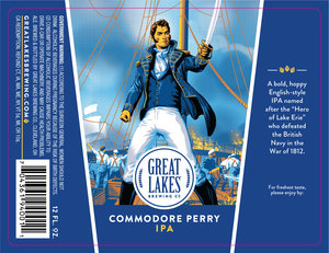 Great Lakes Brewing Co Commodore Perry IPA March 2024