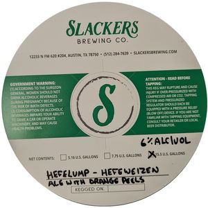 Slackers Brewing Co. Hefelump Hefeweizen