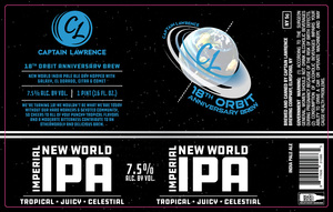 Captain Lawrence Brewing Company 18th Orbit March 2024