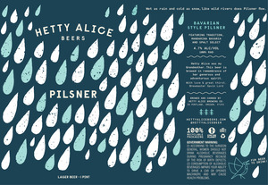 Hetty Alice Beers Bavarian Style Pilsner