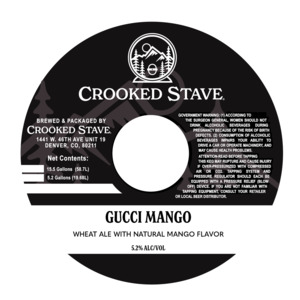 Crooked Stave Gucci Mango