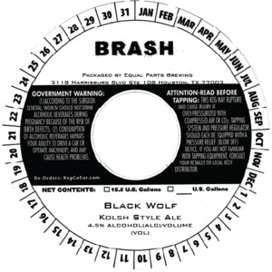 Brash Black Wolf March 2024