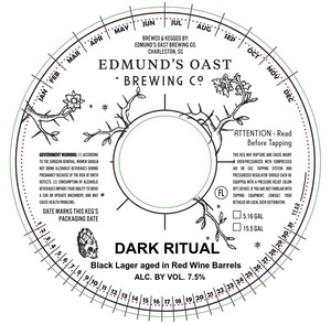 Edmund's Oast Brewing Co. Dark Ritual March 2024