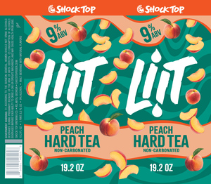 Shock Top Liit Peach Hard Tea April 2024