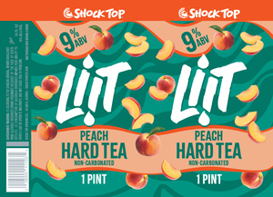 Shock Top Liit Peach Hard Tea