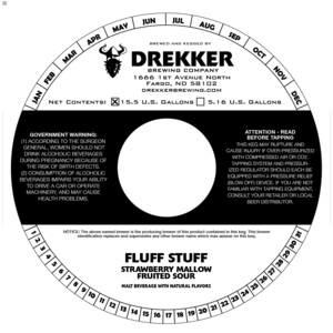 Drekker Brewing Company Fluff Stuff Strawberry