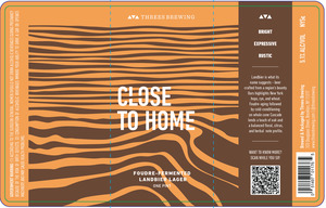 Close To Home Foudre-fermented Landbier Lager March 2024