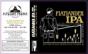 Pleasant Prairie Brewing Flatlander IPA April 2024