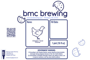 Bmc Brewing Chicken Yard Pilsner