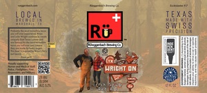 RÜeggenbach Brewing Co Wright-on Irish Style Red Ale