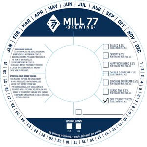 Mill 77 Brewing Drift Velocity