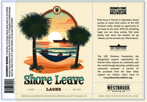 Westbrook Brewing Co. Shore Leave April 2024
