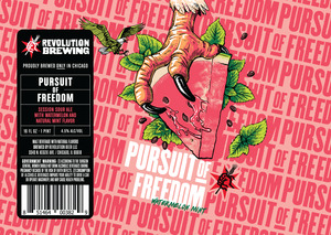 Revolution Brewing Pursuit Of Freedom Watermelon Mint