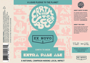 Ex Novo Brewing Company Earth To Beer