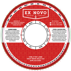 Ex Novo Brewing Company One, If By Land