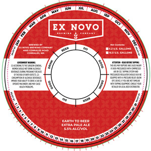 Ex Novo Brewing Company Earth To Beer