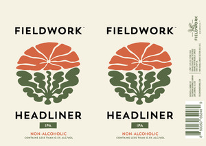 Fieldwork Headliner Non-alcoholic IPA April 2024