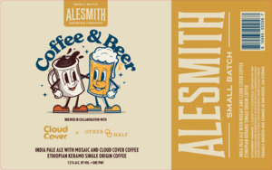Alesmith Brewing Company Coffee & Beer Other Half X Cloud Cover Coffee Collab April 2024