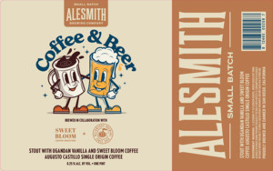 Alesmith Brewing Company Coffee & Beer Weldwerks X Sweet Bloom Coffee Collab