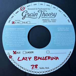 Grain Theory Lazy Ballerina